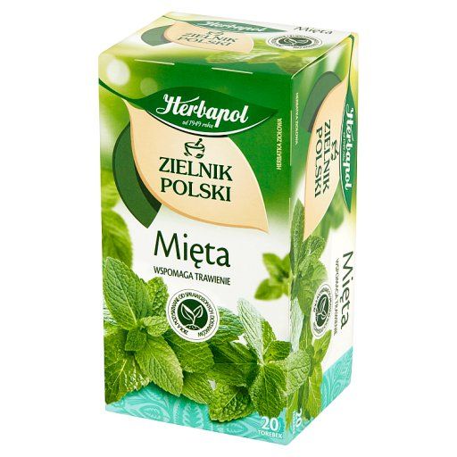 Herbapol Mint bylinkový čaj 40 g (20 x 2 g)