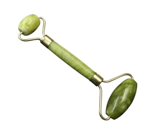 Masážny valček so zeleným nefritom