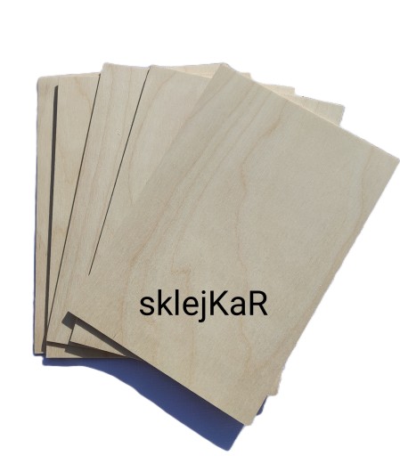 3 mm preglejka, formát 400x300, trieda 2/2 pre CNC laser