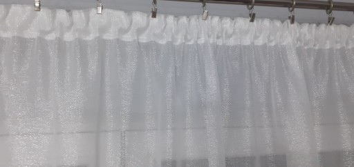 ZÁCLONA BATTISTE MRAZUJÚCA VÁHA NA METER, LESKLÝ VOÁL, VÝŠKA 280 CM