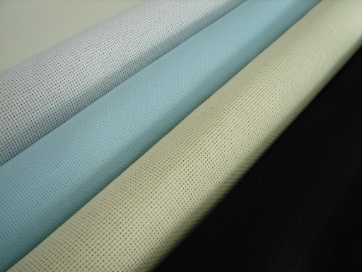 AIDA plátno, farba ČERVENÁ, 44o/10 cm, šírka 75 cm