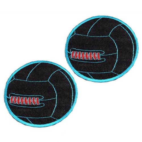Nažehľovacia termo záplata Ball jeans Applique Patch 2 ks /2596