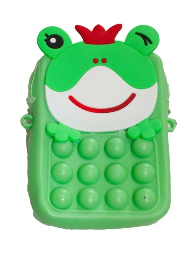 POPPIT FROG BAG FIDGET TAŠKA NA TELEFÓN 13cm E1356 EMAJ