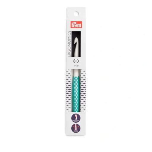 Háčik na háčkovanie 8,0 mm Prym ergonómia