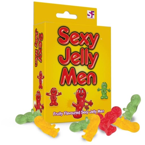 Jelly beans nadržaný chlap