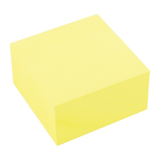 BLOCK samolepiace bankovky 76x76 ŽLTÁ 400