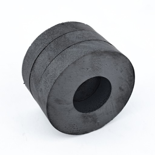FERITOVÝ PRSTEŇOVÝ MAGNET 55x24x12 - 3 KS
