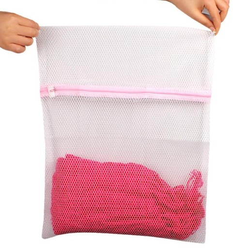 SIEŤOVÁ TAŠKA NA PRANIE SO Zipsom 30x40