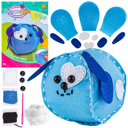 Súprava na šitie MASCOT Vyšívaný vankúšik PET ANMALS DOG DIY