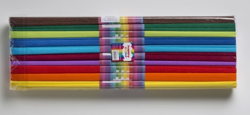 Krčený hodvábny papier mix/B Happy Color