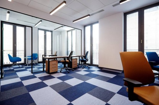 Kobercové dlaždice pre HOTEL OFFICE Mevia 50x50 Grey