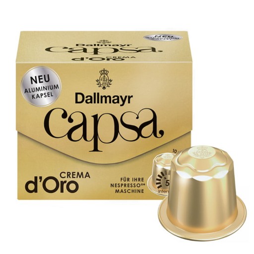 Dallmayr Crema D'Oro Capsa 10 kapsúl Káva Nespresso