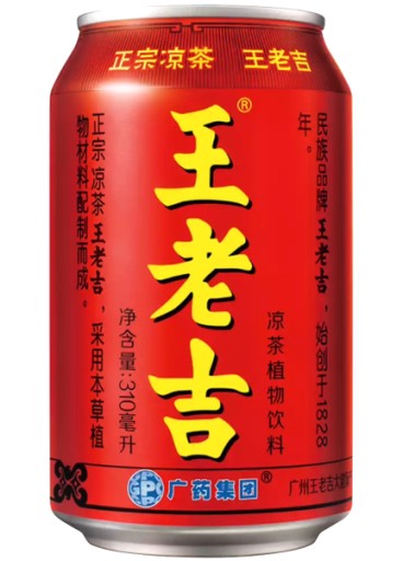 Wong Lo Kat čaj/bylinný nápoj 310ml Wanglaoji