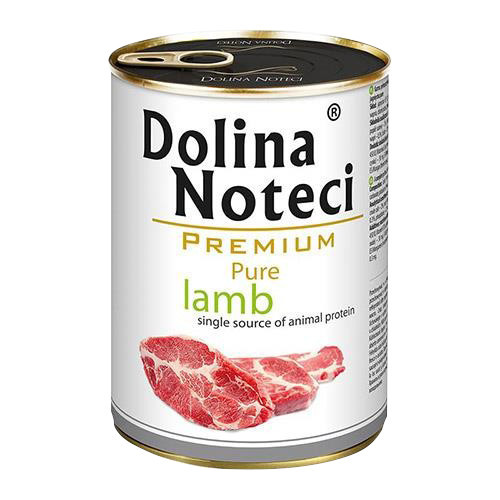 Dolina Noteci Premium Pure Wet krmivo pre psov s jahňacím mäsom 400g