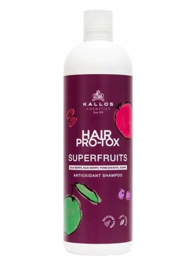 Kallos KJMN Pro-Tox Superfruits šampón 1L