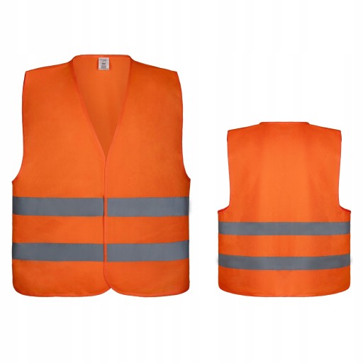 VÝSTRAŽNÁ VESTA ORANŽOVÁ VEĽKOSŤ S
