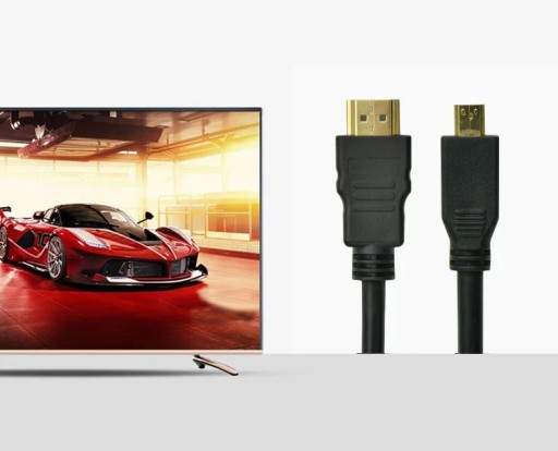 HDMI kábel - MICRO HDMI GOLD 4K 1.4 FULL HD 1.5M
