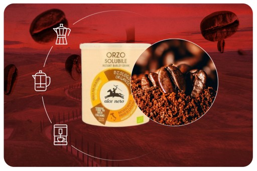 Alce Nero Orzo Solubile Instant 125g obilná káva