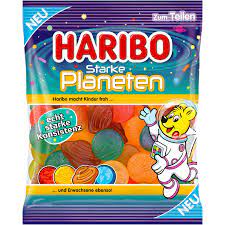 Haribo silné želé Planets 175g