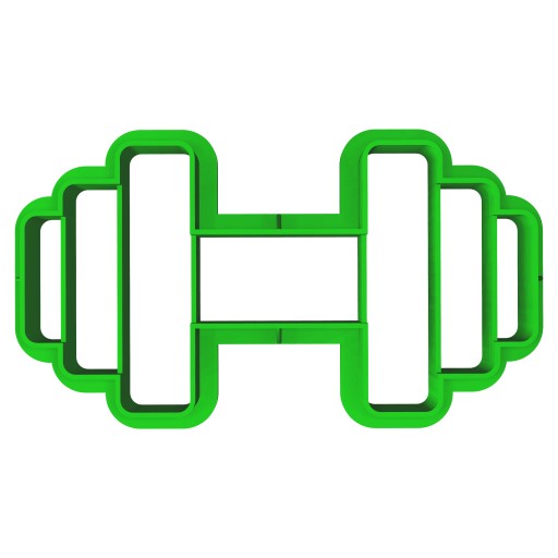 Vykrajovač na sušienky Gym Dumbbell 1