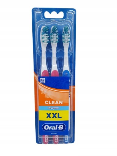 Oral-B Complete Clean Tooth kefka Medium 3ks kefiek