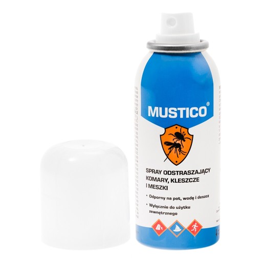 Mustico sprej odpudzujúci hmyz, komáre a kliešte, 100 ml