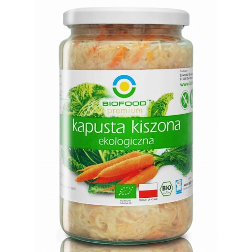 ECO, Bio kyslá kapusta, 700g, Bio potravina