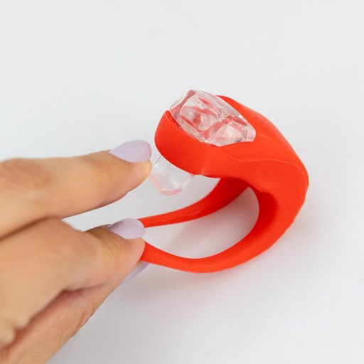 SILIKÓNOVÉ LED SVETLÁ NA BICYKEL
