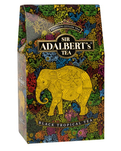 SIR ADALBERT'S ČIERNY TROPICKÝ ČAJ 100 g