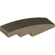 LEGO Skos 4x1 dark sand dark tan 61678