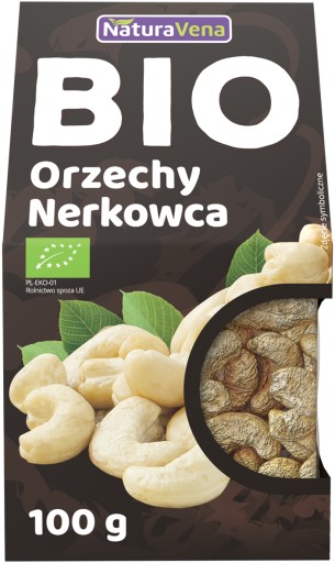 NaturAvena Bio kešu oriešky 100 g