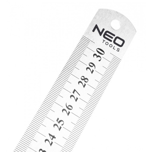 Lineárne pravítko 30 cm, nerez