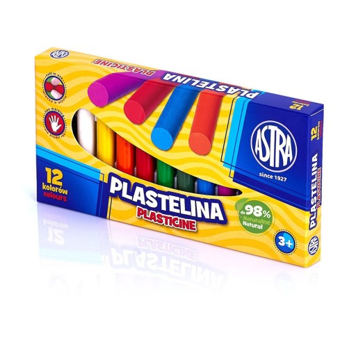 Plastelína Astra 12 farieb