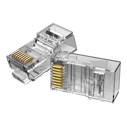 VENTION SET 10X ZÁSUVNÝ KONEKTOR RJ45 KONCOVKA PRE KÁBLE CAT 6