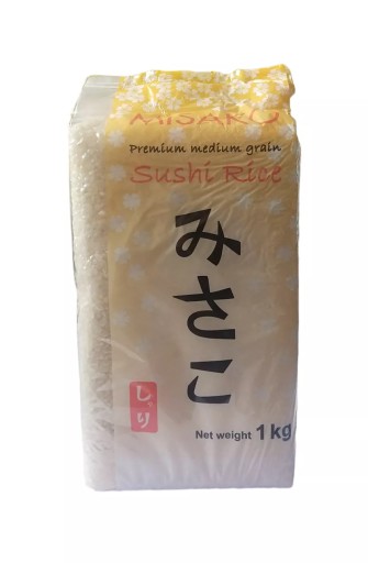 MISAKO sushi ryža 1kg Prémiová stredná zr