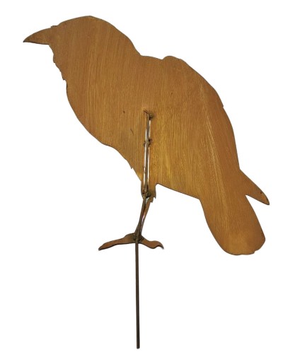 Bird Bird Raven 2 A-board Dekorácia Záhradná dekorácia Corten Effect