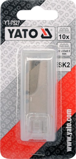 YATO NÁHRADNÉ KOTOUČE TRAPEZOIDAL SK2 61X33MM 10 KS