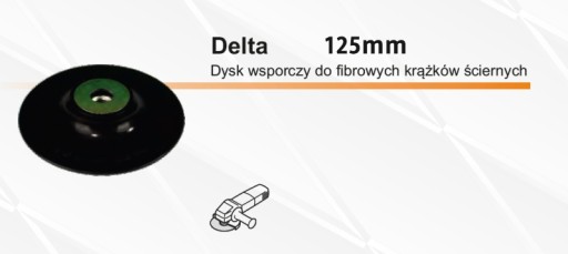 Flexibilný nosný kotúč pre vlákno DELTA 125 mm M14
