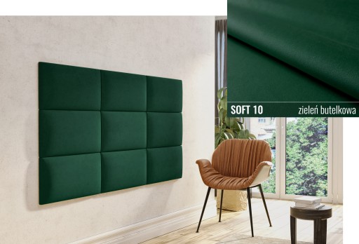 60 X 30 ČALÚNENÉ STENOVÉ PANELY MÄKKÉ ČELO