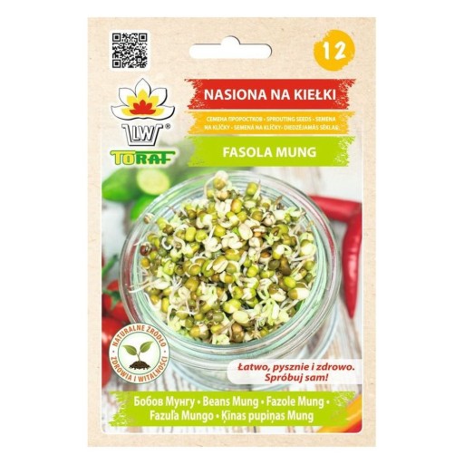 Fazuľka mungo na klíčky 50g