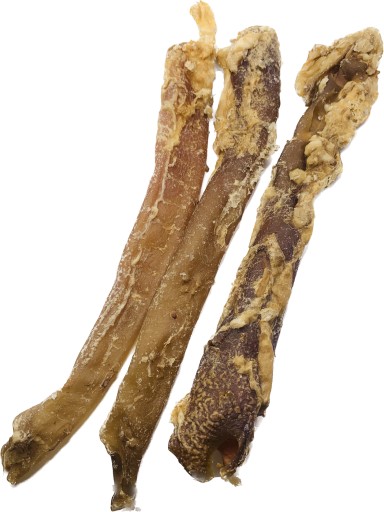 Prírodne sušená hovädzia aorta Tube Natural maškrta pre psov, 3 kusy