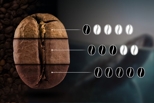 Čerstvo pražené kávové zrná 100% Arabica Colombia 50G pre kávovar na espresso