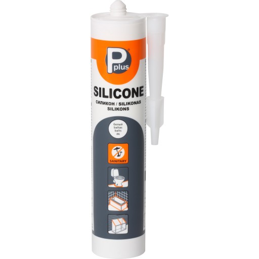 Sklenený sanitárny silikón proti plesniam a hubám UV PPlus bezfarebný 280ml HIT