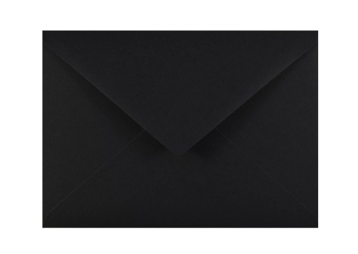 Dekoratívne obálky Keaykolour - C6, Deep Black, 5 ks