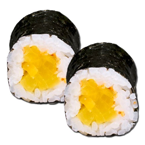Žltá Sushi Reďkovka Oshinko Takuan 500g Nobi