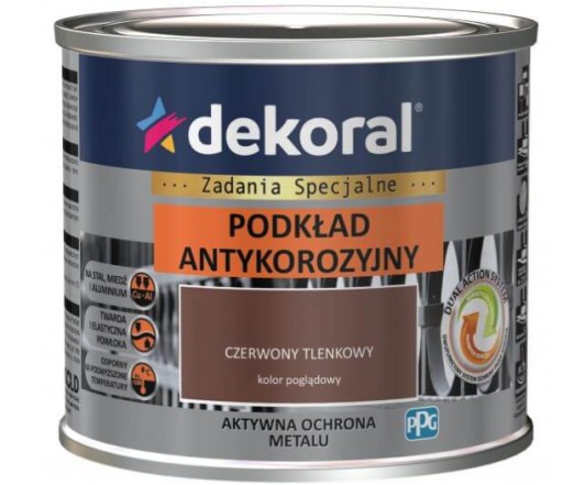 Antikorózny základný náter s červeným oxidom 0,5 l Decoral