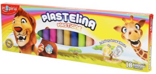 INSPIRIA SCHOOL PLASTICINE 18 FARIEB POĽSKO