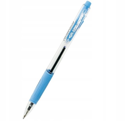 Modré GR-5750 výsuvné guľôčkové pero 0,7 mm GRAND