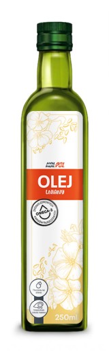 ĽANOVÝ OLEJ 250ml za studena lisovaný, čerstvý