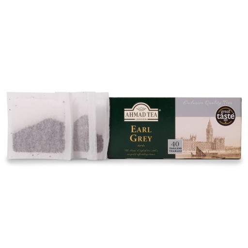 Ahmad Tea - Earl Grey - 40 bez ramienok